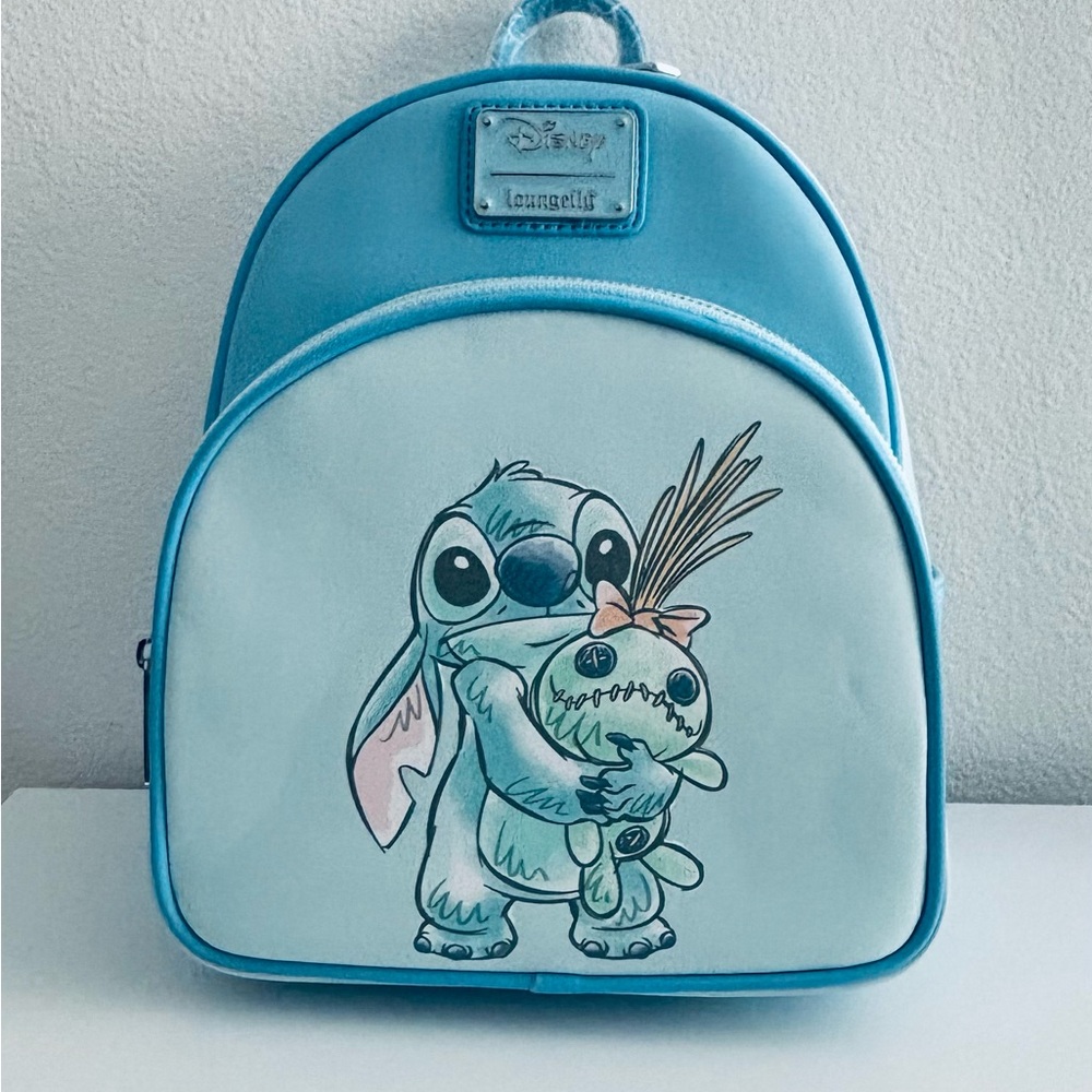 Loungefly Disney Lilo & Stitch Scrump & Stitch Mini Backpack